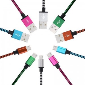 Nylon Braided Data Cable