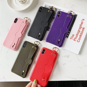 Classic leather Strap Phone Case